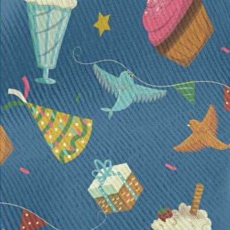 Warm Birthday Party Standard Corduroy