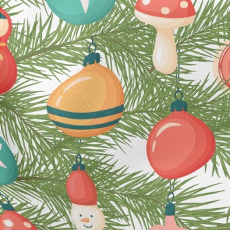 Christmas Tree Cute Decoration Stretch Ponte
