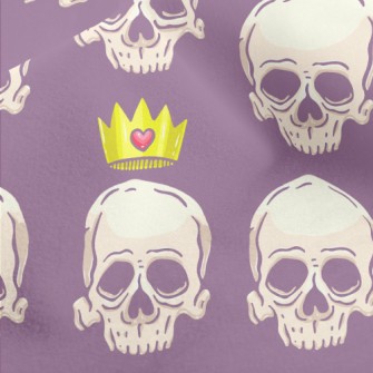 Crown Skull Micro Fleece