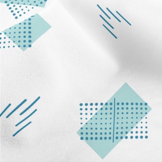 Rectangle Dots Micro Fleece