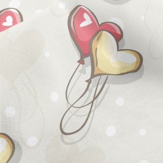 Love Balloon Rings Micro Fleece