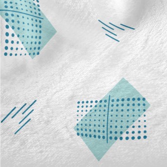 Rectangle Dots Minky