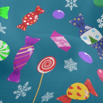 Magic Christmas Stocking Candy Lightweight Performance Linen