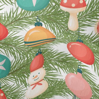 Christmas Tree Cute Decoration Lightweight Performance Linen