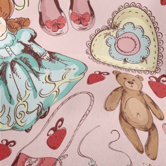 Princess Style Strawberry Dres Lightweight Performance Linen