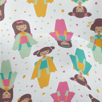Japanese Kimono Girl Lightweight Performance Linen