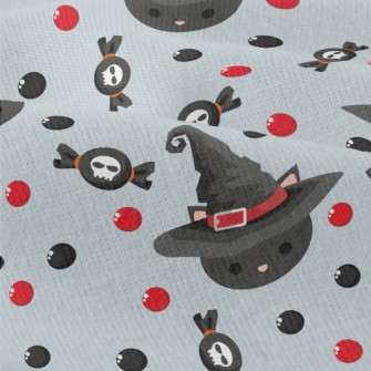 Black Cat In Witch Hat Modern Jersey