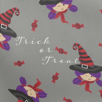 Girls Trick Or Treating Pongee