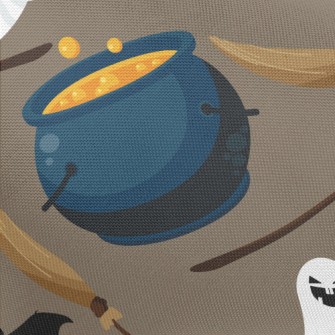 Ghost Mystical Witch Soup Pongee