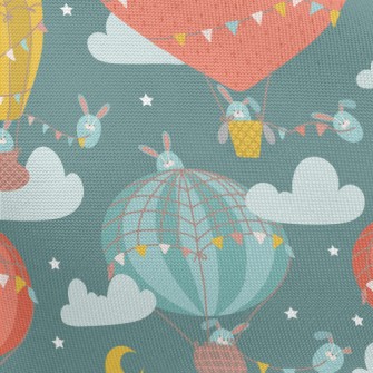 Huge Colorful Hot Air Balloon Pongee