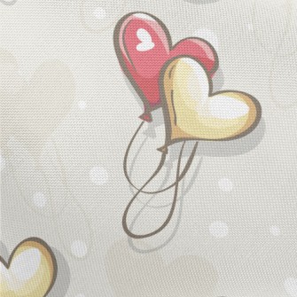 Love Balloon Rings Pongee