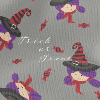 Girls Trick Or Treating Stretch Jersey