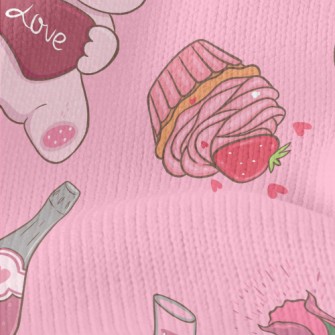 Valentine's Day Dessert Gi Stretch Jersey