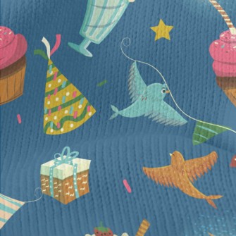 Warm Birthday Party Stretch Jersey