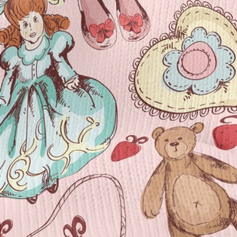 Princess Style Strawberry Dres Stretch Jersey