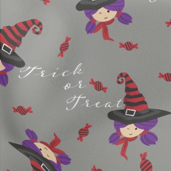 Girls Trick Or Treating Lightweight Cotton Poplin