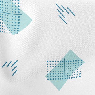 Rectangle Dots Lightweight Cotton Poplin