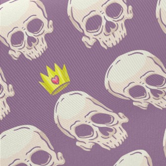 Crown Skull Midweight Cotton Poplin