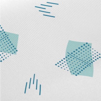 Rectangle Dots Midweight Cotton Poplin