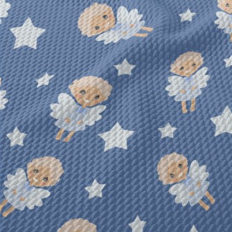 Star Angel Birdseye Piqué