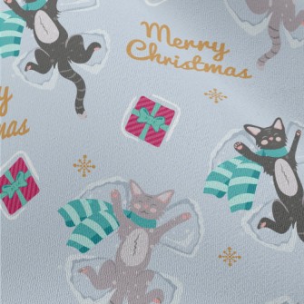 Lazy Cat Christmas Chiffon