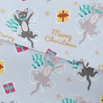 Lazy Cat Christmas Waterproof Oxford