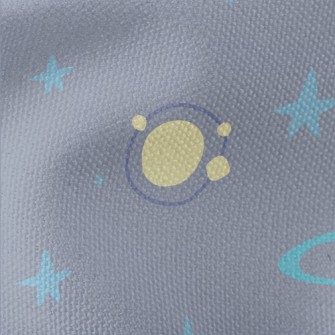 Cartoon Asteroid Waterproof Canvas