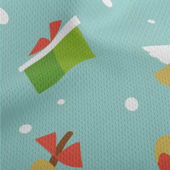 Christmas Tree Angel Athletic Mesh Flat Back