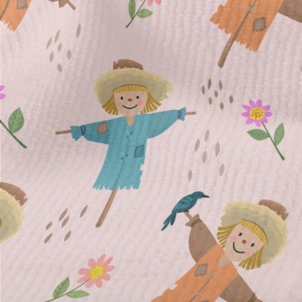 Cute Scarecrow With Hat Terry