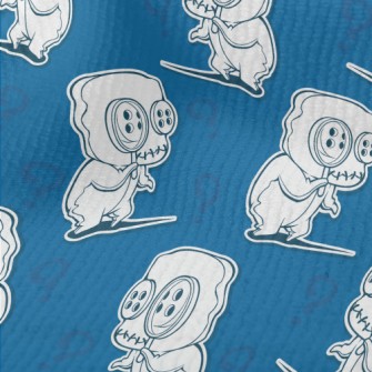 Scary Button Monster Terry