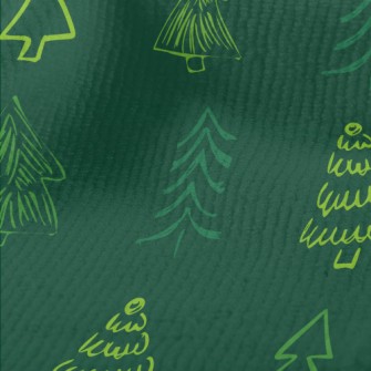 Crayon Outline Christmas Tree Terry