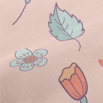 Pretty Chrysanthemum Flowers A Performance Linen