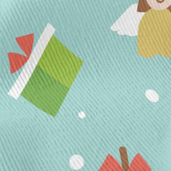 Christmas Tree Angel Standard Corduroy