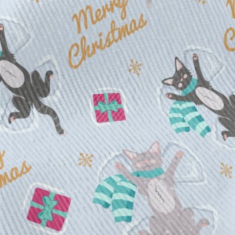 Lazy Cat Christmas Standard Corduroy