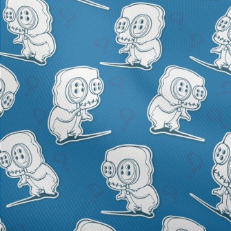 Scary Button Monster Dobby