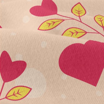 Heart Shaped Small Flowers Modern Jersey