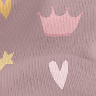 Little Princess Crown Stretch Jersey