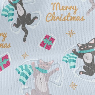 Lazy Cat Christmas Stretch Jersey