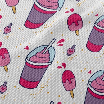 Strawberry Smoothie Popsicles Birdseye Piqué