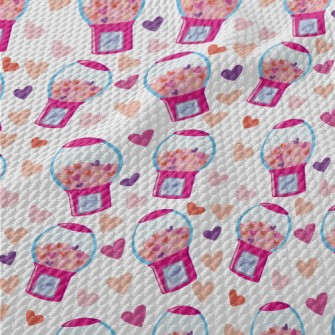 Love Gachapon Machine Birdseye Piqué