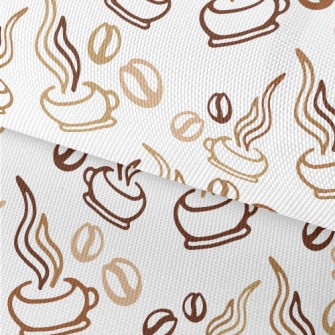 Hot Coffee Waterproof Oxford