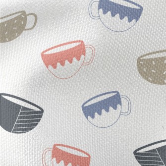 Simple Shape Mug Waterproof Canvas