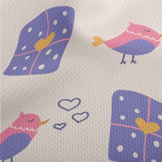 Love Bird Gift Athletic Mesh Flat Back