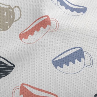 Simple Shape Mug Athletic Mesh Flat Back