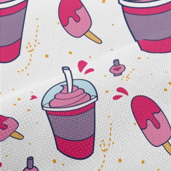Strawberry Smoothie Popsicles Performance Linen