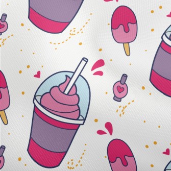 Strawberry Smoothie Popsicles Dobby
