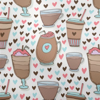 A Variety Of Coffee Drinks Dobby