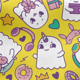 The Little Monster Jersey Backed Fleece