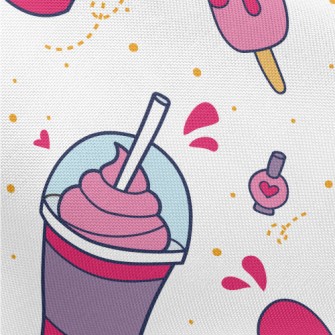 Strawberry Smoothie Popsicles Pongee