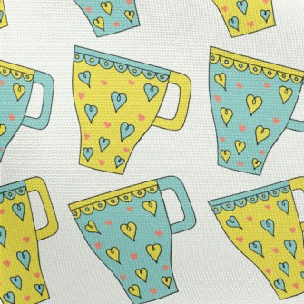 Two-color Love Cups Pongee
